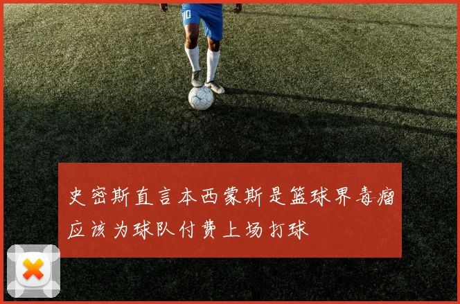 史密斯直言本西蒙斯是篮球界毒瘤应该为球队付费上场打球