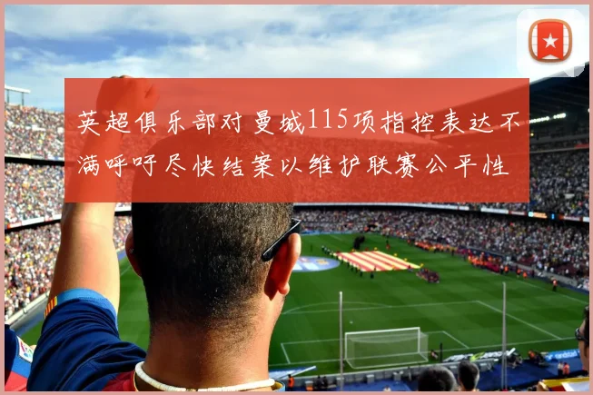 英超俱乐部对曼城115项指控表达不满呼吁尽快结案以维护联赛公平性